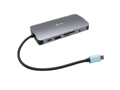 Dokovací stanice i-tec USB-C/3x USB 3.1, RJ45, 3,5mm jack, SD, Micro SD, HDMI, VGA, USB-C PD 100W