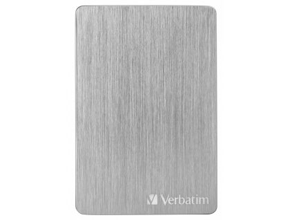 HDD ext. 2,5" Verbatim Store 'n' Go ALU Slim 1TB USB 3.2 - stříbrný