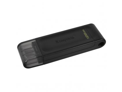 Flash USB Kingston DataTraveler 70 128GB, USB-C - černý