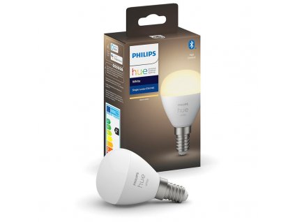 Žárovka LED Philips Hue Bluetooth 5,7W, E14, White