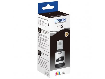 Inkoustová náplň Epson 112, 127 ml originální - černá