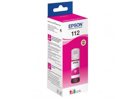 Inkoustová náplň Epson 112, 70 ml originální - červená