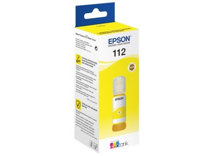 Inkoustová náplň Epson 112, 70 ml originální - žlutá