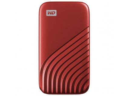 SSD externí Western Digital My Passport SSD 2TB - červený