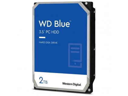 HDD 3,5" Western Digital Blue 2TB SATA III, 7200 ot/min, 256MB cache