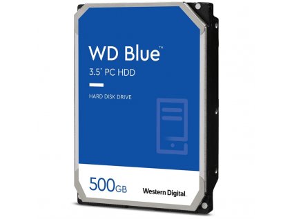 HDD 3,5" Western Digital Blue 500GB SATA III, 7200 ot/min, 32MB cache