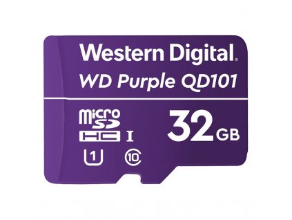 Paměťová karta Western Digital Purple microSDHC 32GB UHS-I U1