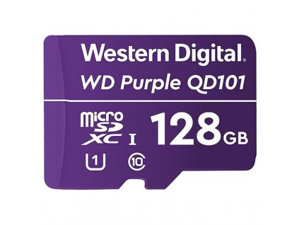 Paměťová karta Western Digital Purple microSDXC 128GB UHS-I U1