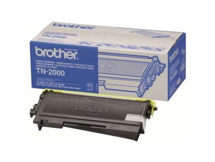 Toner Brother TN-2000, 2500 stran originální - černý