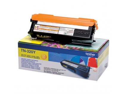 Toner Brother TN-320Y, 1500 stran originální - žlutý