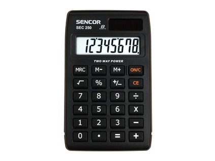SEC 250 kalkulačka SENCOR