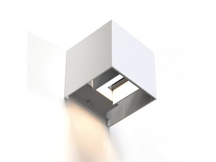 Nástěnné svítidlo Hama SMART WiFi, čtvercové, 10 cm, IP44 - bílé