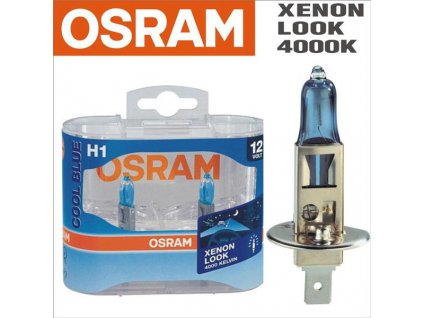 Autožárovky Osram 12V H1 55W P14.5s 2ks Cool Blue Xenon Effect 4200K