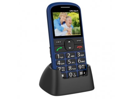 Mobilní telefon CPA Halo 11 Senior - modrý