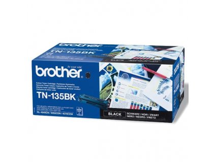 Toner Brother TN-135BK, 5000 stran originální - černý