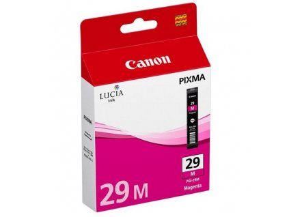 Inkoustová náplň Canon PGI-29 M originální - červená