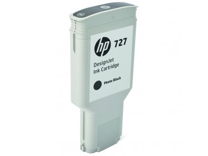 Inkoustová náplň HP 727, 300ml - Foto černá originální