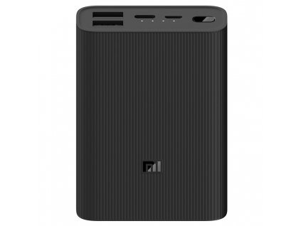 Powerbank Xiaomi Mi 3 Ultra Compact 10000mAh, USB-C - černá