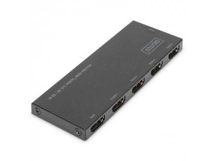 HDMI rozbočovač Digitus Ultra Slim HDMI splitter, 1x4, 4K / 60 Hz