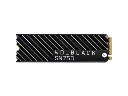 SSD Western Digital Black SN750 2TB M.2 s chladičem