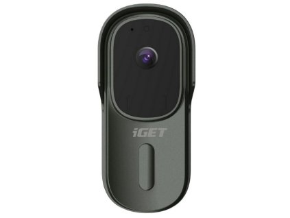 Zvonek bezdrátový iGET HOME Doorbell DS1 - šedý