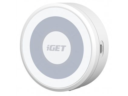 Vnitřní reproduktor iGET HOME Chime CHS1 pro zvonky iGET Doorbell DS1 - bílý