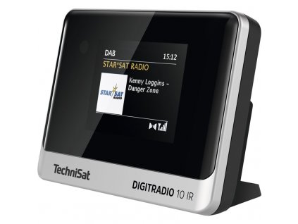 Internetové rádio s DAB+ TechniSat DIGITRADIO 10 IR, černé/stříbrné
