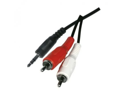 3,5mm ST/M - 2RCA/M 3m