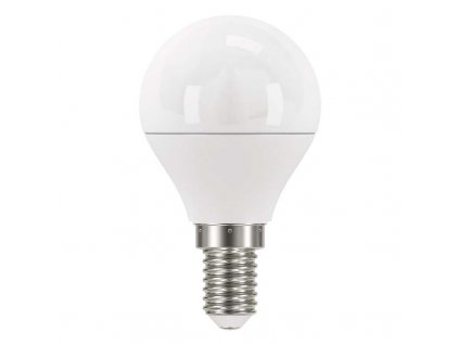 Žárovka LED EMOS mini globe, 5W, E14, studená bílá