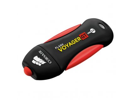 Flash USB Corsair Voyager GT 64GB USB 3.0 - černý/červený