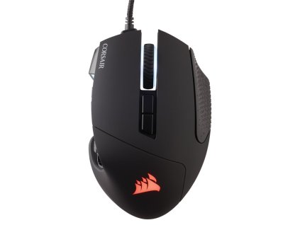 Myš Corsair Scimitar Elite RGB / optická/ 17 tlačítek/ 18000DPI - černá