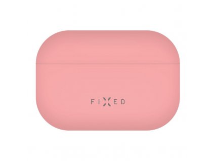 Pouzdro FIXED Silky pro Apple Airpods Pro - růžové