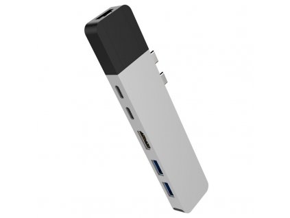 USB Hub HyperDrive NET Hub USB-C pro MacBook Pro - stříbrný