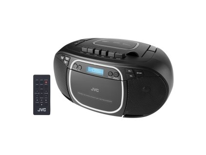 Radiomagnetofon s DAB+/CD JVC RC-E561B-DAB, černý