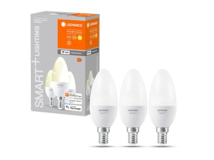 Chytrá žárovka LEDVANCE SMART+ WiFi Candle Dimmable 5W E14 3ks