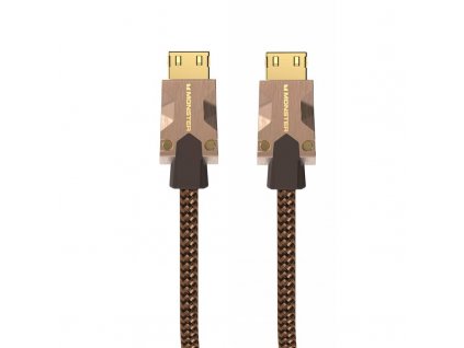 Kabel Monster HDMI 2.0 M2 UHD High Speed 5 m - černý/zlatý