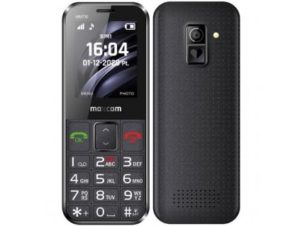 Mobilní telefon MaxCom Comfort MM730 - černý