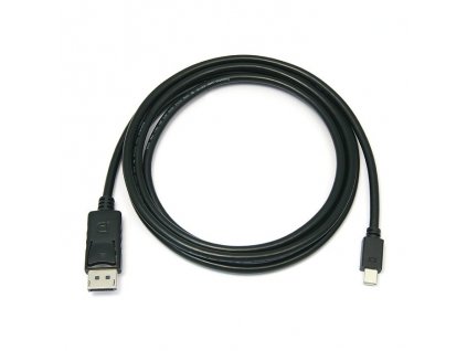 Kabel PremiumCord Mini DisplayPort / DisplayPort, M/M, 1m - černý