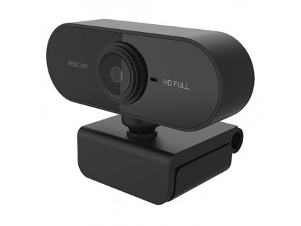 Webkamera Powerton PWCAM2, 1080p - černá