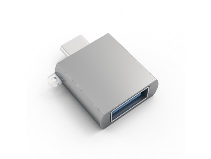 Redukce Satechi USB 3.0/USB-C - šedá