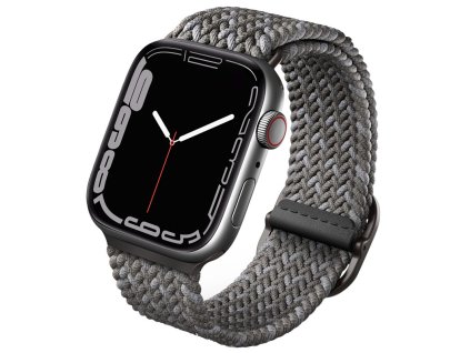 Řemínek Uniq Aspen Designer Edition na Apple Watch 42/44/45mm - šedý