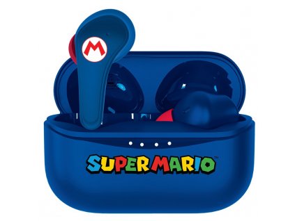 Sluchátka OTL Technologies Super Mario Blue TWS - modrá