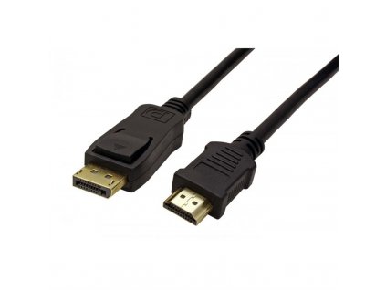 Kabel WG DisplayPort 1.2/HDMI 1.4, 2m - černý