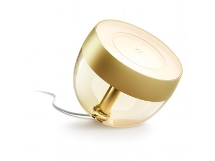 Stolní LED lampička Philips Hue Iris Gold Special Edition - zlatá