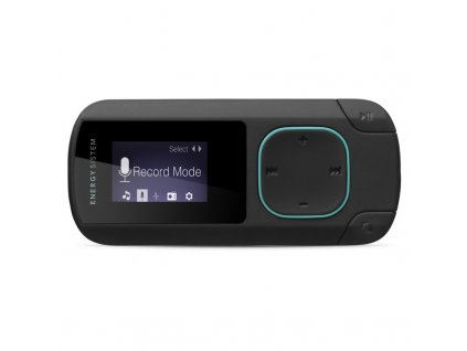 MP3 přehrávač Energy Sistem Clip Bluetooth 8GB, černý-mátový