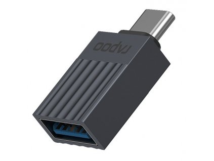 Redukce Rapoo USB-C/USB-A - černá