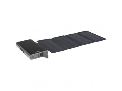Powerbank Sandberg Solar 4-Panel 25000 mAh - černá