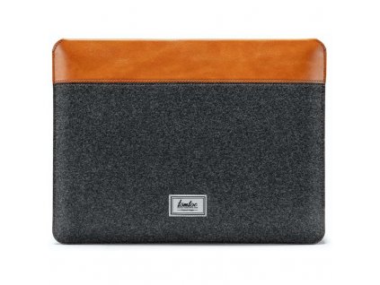 Pouzdro na notebook tomtoc case na 13" Macbook Air/Pro - šedé/hnědé