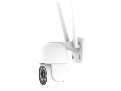 IP kamera IMMAX NEO LITE SMART Security ANGLE II, 360°, RJ45, P/T, HD, 2MP, 1080p, outdoor, Wi-Fi, TYUA - bílá