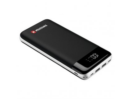 Powerbank Swissten Black Core 30000mAh QC+PD 18W - černá